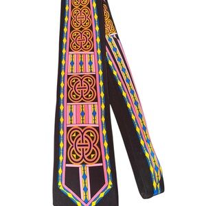 Rush Limbaugh Multicolor Geometric Tie